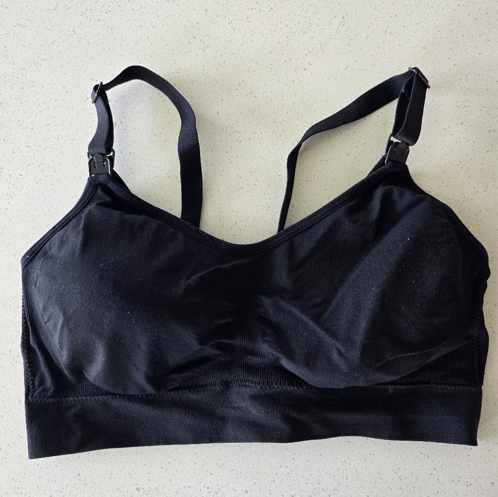 Isabel Maternity Black Bra Intimates & Sleepwear